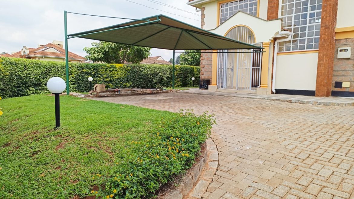 Elegant 4 Bedroom House; Sadiamond Properties presents a premium home along Kiambu Road, designed for comfort, space, and modern living