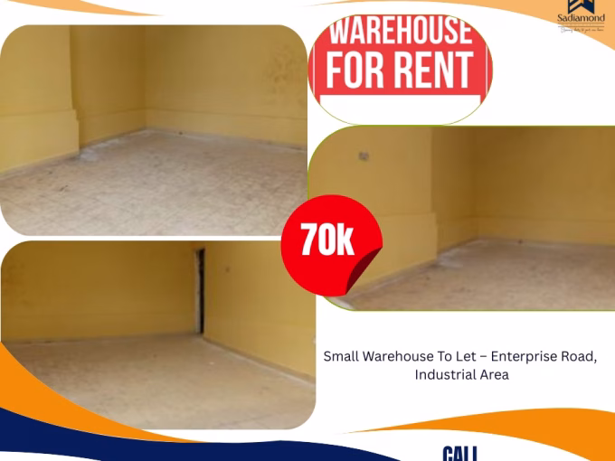 Small Warehouse To Let